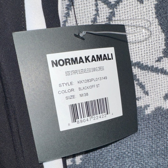 Norma Kamali Elegant Black Midi Dress - Picture 2 of 4